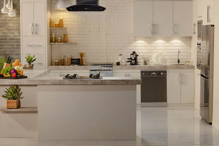 Contemporary kitchen interior